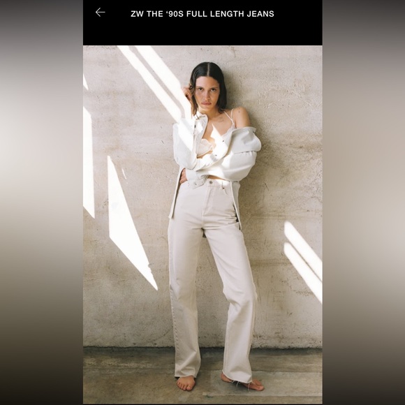 Zara 90’s Full Length Jeans - Picture 2 of 7